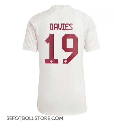 Bayern Munich Alphonso Davies #19 Replika Tredje Tröja 2023-24 Kortärmad